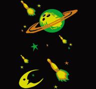 Cosmic Bowling Graphics